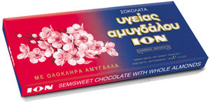 ΙΟΝ Dark Chocolate with Almonds