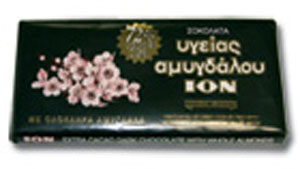 ΙΟΝ Dark Chocolate with Almonds Extra Bitter